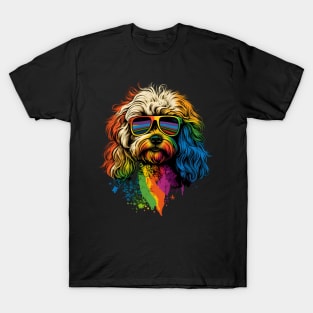 Dog with sunglasses T-Shirt